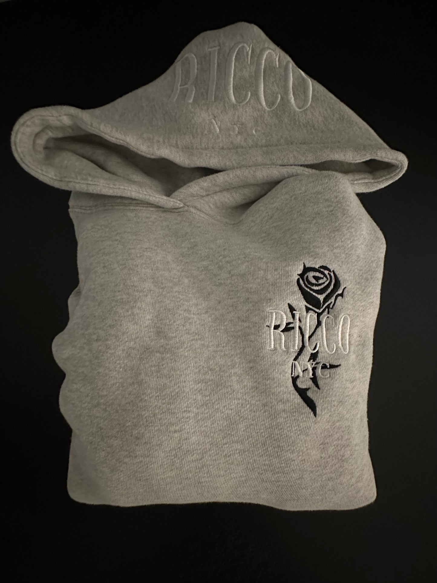 Rose Pedal Weighted Hoodie